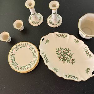 Assorted Lenox Holiday pieces!